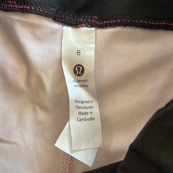 Lululemon cropped contrast leggings - Picture 3 of 4
